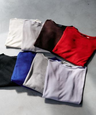 8色展開／体型カバー】魅せる”タイムレスニット