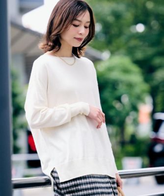 8色展開／体型カバー】魅せる”タイムレスニット