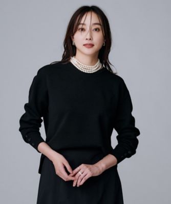 アンサンブル可／洗える】ウールミラノリブニット