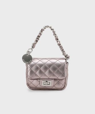 OPAQUE.CLIP (Women)/オペークドットクリップ ミニサイズキルティングバッグチャーム(2002531768) ゴールド609 旅行用かばん・バッグ【三越伊勢丹/公式】