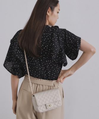 ＜OPAQUE.CLIP (Women)＞パフィーキルティングチェーンショルダーバッグ（２００２５３１７６９）