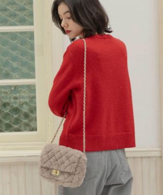 パフィーキルティングチェーンショルダーバッグ（2002531769