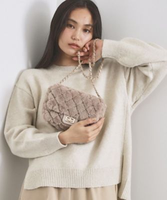 OPAQUE.CLIP (Women)/オペークドットクリップ パフィーキルティングチェーンショルダーバッグ(2002531769) ベージュ752 旅行用かばん・バッグ【三越伊勢丹/公式】