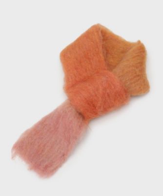 ウール混シャギーショートマフラー（2002531774） | LAURA