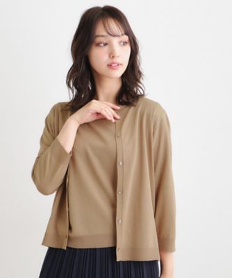 ローラアシュレイ　ヴィンテージ　ニットカーディガン　M ラメ／アンサンブル可】ニットカーディガン（2002531812