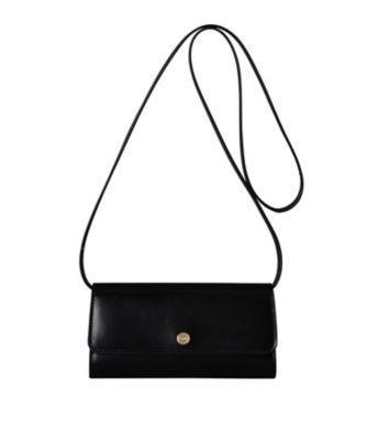 ＜HIROFU (Women)＞【アクセサリー】クラッチバッグ　ウォレットショルダーバッグ（ストラップ付き）ミニバッグ　レザー　２ＷＡＹ　本革（商品番号：Ｐ２５－４０５０３