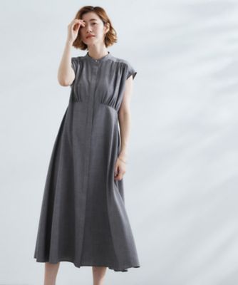 DEPAREILLE デパリエ スタンドカラーコットンシャツワンピース スタンドカラーシャツワンピース|LANVIN COLLECTION | LANVIN