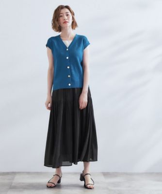 ニットベスト×スカート　おかよ ニットベスト×スカート おかよ様専用