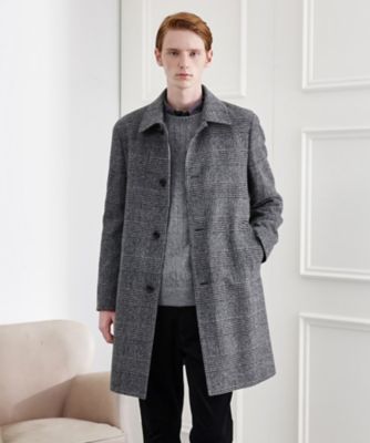 【送料無料】TAKEO KIKUCHI (Men)/タケオキクチ ウール混ステンカラーコート(2002531940) グレー213 コート・ジャケット【三越伊勢丹/公式】