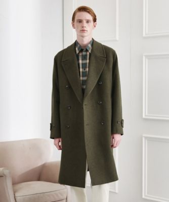 【送料無料】TAKEO KIKUCHI (Men)/タケオキクチ ウール混アルスターコート(2002531942) カーキ028 コート・ジャケット【三越伊勢丹/公式】