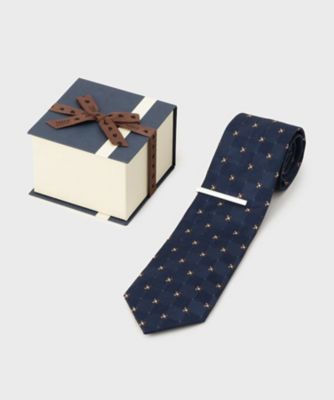 TAKEO KIKUCHI (Men)/タケオキクチ ベーシックタイバーカラーBOXセット(2002532098) アオ594 ネクタイ【三越伊勢丹/公式】