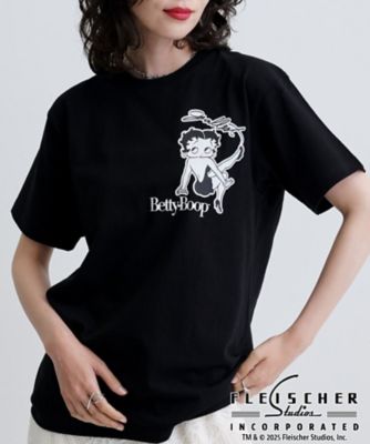 Betty Boop（TM）】サイドプリントTシャツ