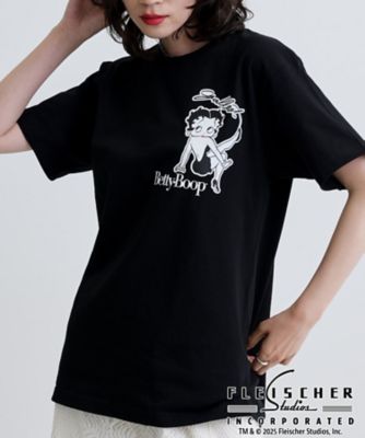 Betty Boop（TM）】サイドプリントTシャツ