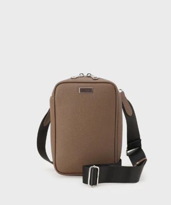 TAKEO KIKUCHI (Men)/タケオキクチ マイクロファイバークロスボディバッグ(2002532325) チャ044 ウェストポーチ・ヒップバッグ【三越伊勢丹/公式】