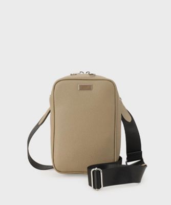 TAKEO KIKUCHI (Men)/タケオキクチ マイクロファイバークロスボディバッグ(2002532325) ベージュ052 ウェストポーチ・ヒップバッグ【三越伊勢丹/公式】