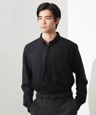 ＜THE SHOP TK (Men)＞クールファイバー長袖シャツ　【接触冷感／吸水速乾／ＵＶカット／軽量／イージーケア】（２００２５３２５７０）