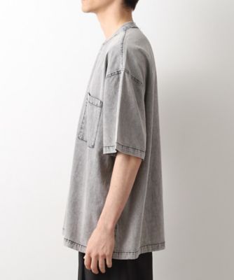 ライトデニム半袖Ｔシャツ【洗濯機ＯＫ】（２００２５３２６６１）