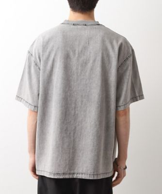 ライトデニム半袖Ｔシャツ【洗濯機ＯＫ】（２００２５３２６６１）