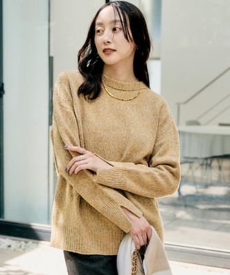 ＜UNTITLED (Women)＞三つ杢カラーニット（２００２５３２６９７）