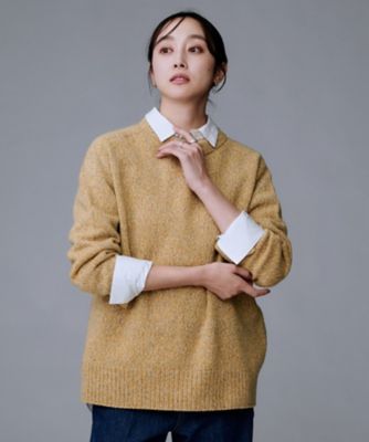 ゆったり】三つ杢カラーニット（2002532697） | UNTITLED