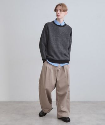 オクユキ バーズアイライクボーダーニット（2002532718） | tk