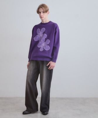 フラワーニットプルオーバー（2002532719） | tk. TAKEO