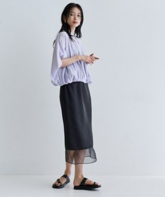 ＜GALLEST (Women)＞オーガンジーレイヤースカート（２００２５３２８５３）