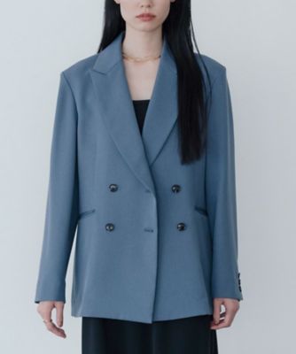 GALLEST (Women)/ギャレスト ウーステッドライクダブルジャケット(2002532854) グレー012 コート・ジャケット【三越伊勢丹/公式】