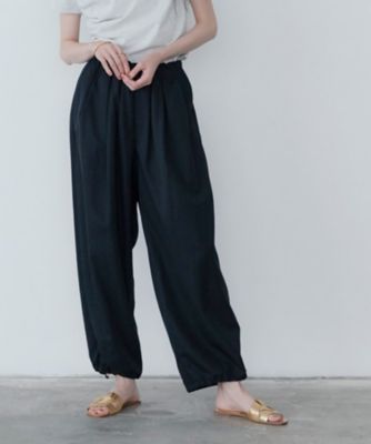 ウエストギャザーCanvasパンツ STAFF STYLING｜THE SHOP YOHJI YAMAMOTO