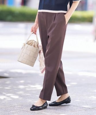 ＜Dessin (Women)＞【セットアップ可／洗える】スティックパンツ（２００２５３２９３８）