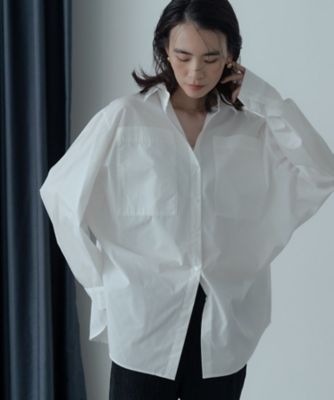 GALLEST (Women)/ギャレスト Timeless ビッグポケットフォルムシャツ(2002532939) シロ001 トップス【三越伊勢丹/公式】