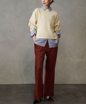 ベロアフレアパンツ（2002532946） | GALLEST (Women