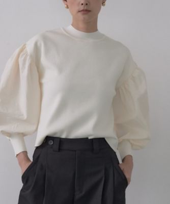 ＜GALLEST (Women)＞ファブリックフォルムスリーブニット（２００２５３３０３６）