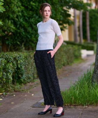 ★ドレステリア★woolハーフコート♪ 大人百花冬号掲載】ウールブレンド ドレスコート（ステンカラー