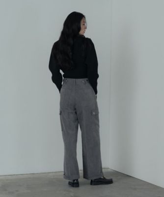 BalanceArtist 24-25 コーデュロイカーゴパンツ　ブラック TUKI baker pants / black / 9 wale corduroy通販【正規販売店