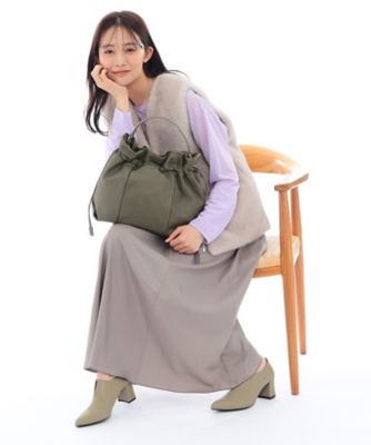 ミドルドロストバッグ（2002533355） | INDIVI (Women