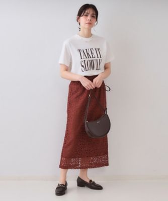 ロゴプリントＴシャツ【洗濯機洗い可】（２００２５３３３５９）
