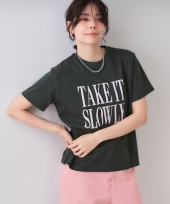 ロゴプリントＴシャツ【洗濯機洗い可】（２００２５３３３５９）