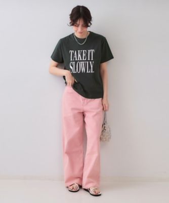 ロゴプリントＴシャツ【洗濯機洗い可】（２００２５３３３５９）