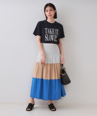 ロゴプリントＴシャツ【洗濯機洗い可】（２００２５３３３５９）
