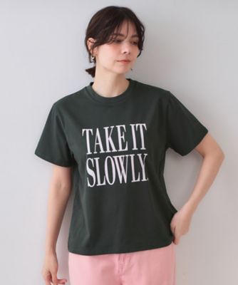 ロゴプリントＴシャツ【洗濯機洗い可】（２００２５３３３５９）