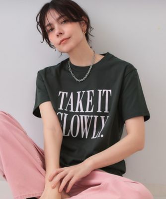 ロゴプリントＴシャツ【洗濯機洗い可】（２００２５３３３５９）