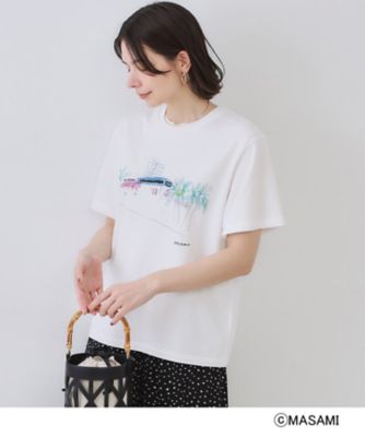 風景イラストプリントTシャツ（2002533360） | OPAQUE.CLIP