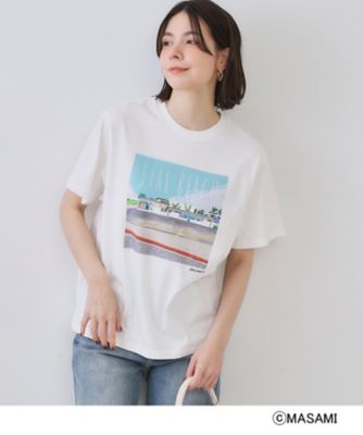 風景イラストプリントTシャツ（2002533360） | OPAQUE.CLIP