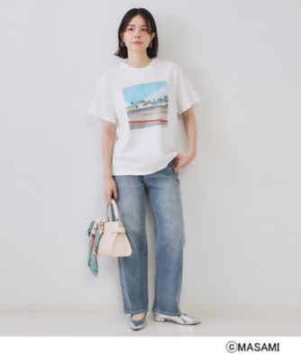 風景イラストプリントTシャツ（2002533360