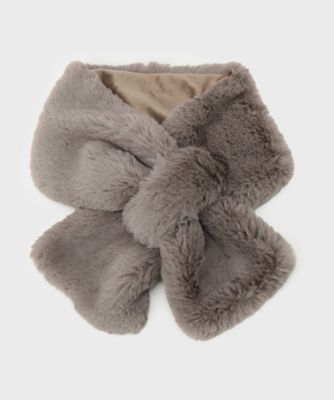 COUP DE CHANCE (Women)/クードシャンス フェイクファーストール(2002533397) モカ053 スカーフ・ショール【三越伊勢丹/公式】