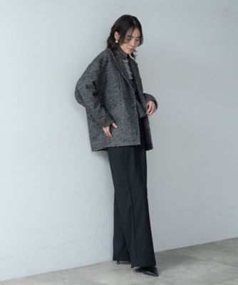 ネップツイードコクーンジャケット（2002533446） | GALLEST