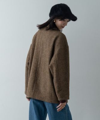 ネップツイードコクーンジャケット（2002533446） | GALLEST