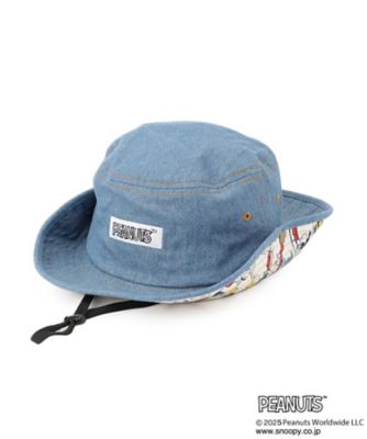 PEANUTS】デニムHAT（2002533536） | SHOO