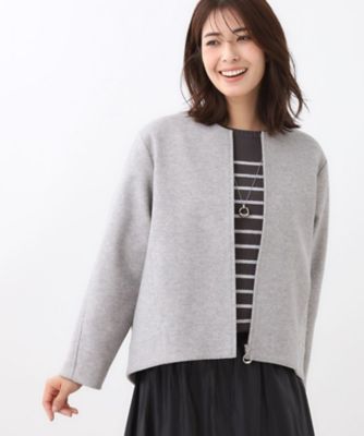 美品 sirone シロネ 3点セット ジャケット コクーン サロペまとめ売り ゆったりシルエット】ジャージメルトンコクーンジャケット